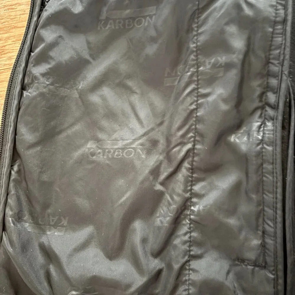 VTG Karbon Ski Jacket Mens‎ XL Nylon Softshell Waterproof Snowboarding Full Zip